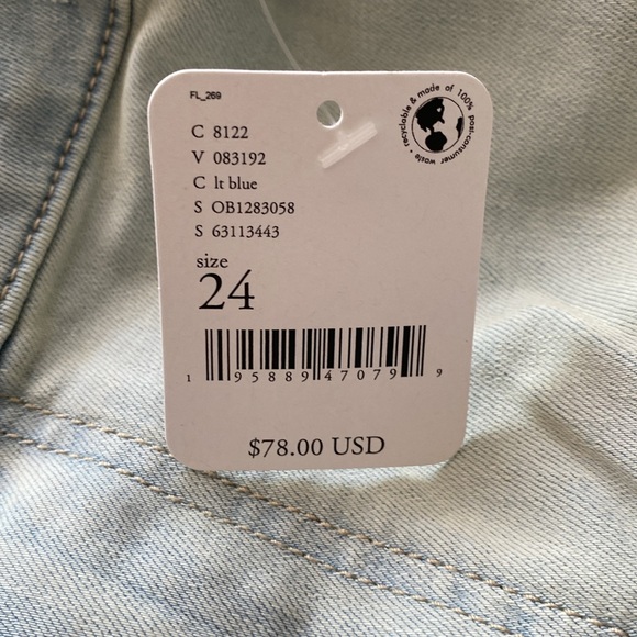 NWT Free People Just Float on Flair Jeans - Picture 6 of 13